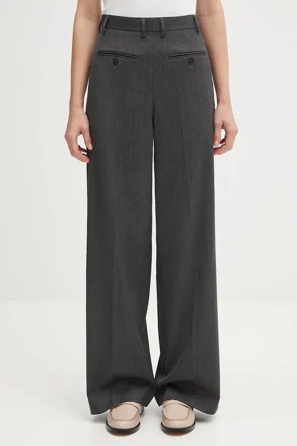 MM6 Maison Margiela Hlače s vunom MM6 Maison Margiela
