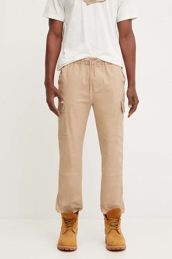 Sixth June Hlače Sixth June za muškarce, boja: bež, cargo kroj, 23670