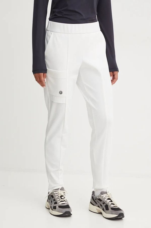 Sportalm Hlače Sportalm za žene, boja: bež, uski kroj, visoki struk, 1816518074