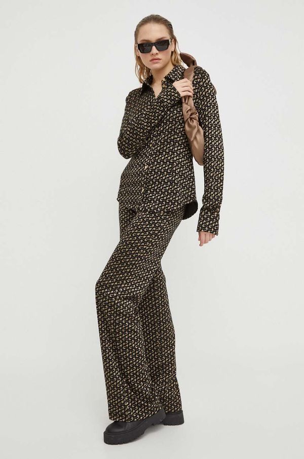 Stine Goya Hlače Stine Goya za žene, široke, visoki struk