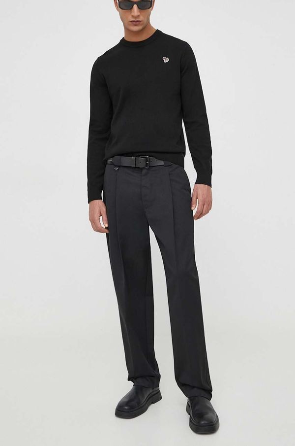 Won Hundred Hlače Won Hundred za muškarce, boja: crna, ravni kroj, 2855-14200