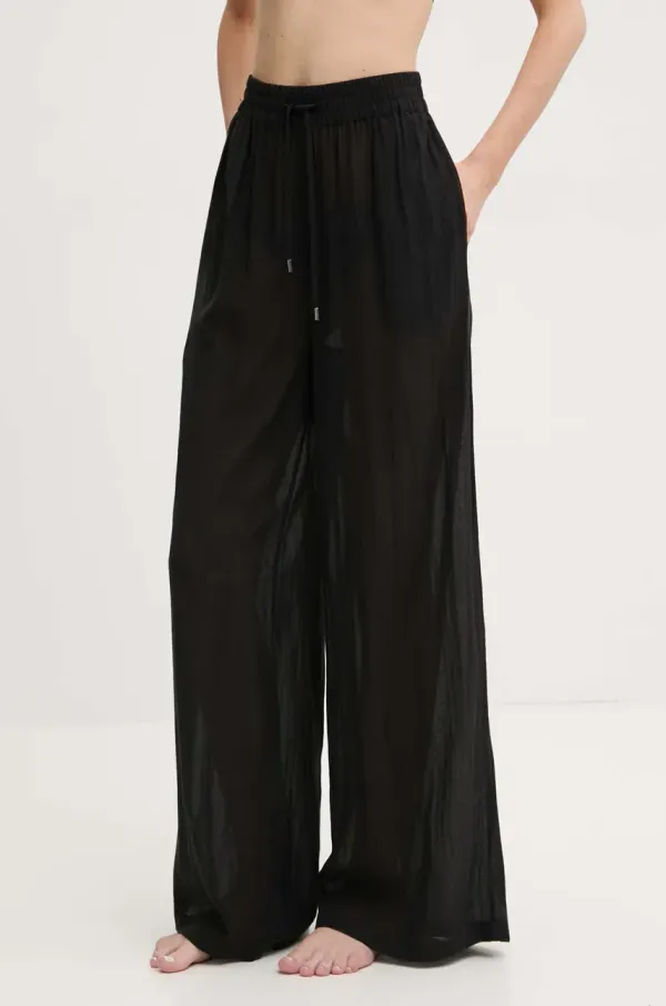 Calvin Klein Hlače za plažu Calvin Klein boja: crna, KW0KW02851