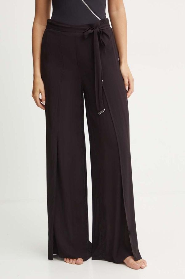 MICHAEL Michael Kors Hlače za plažu MICHAEL Michael Kors boja: crna