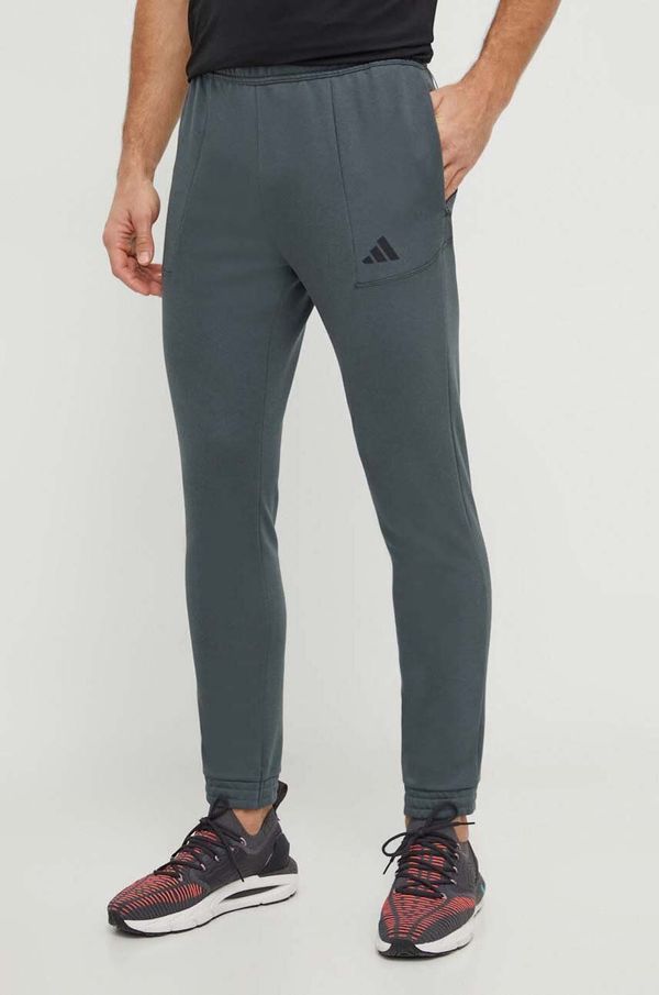 adidas Performance Hlače za trening adidas Performance boja: zelena, bez uzorka IT4311