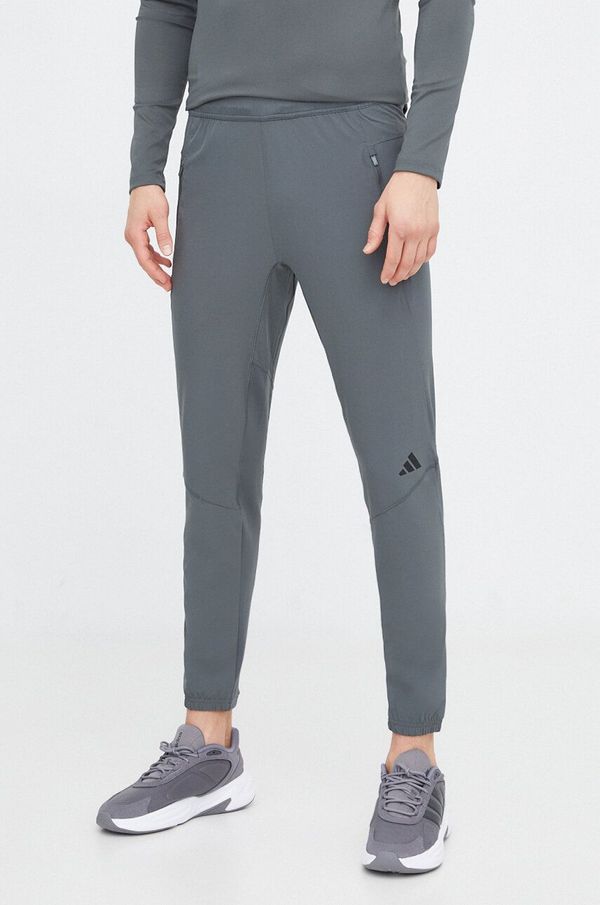 adidas Performance Hlače za trening adidas Performance D4T boja: zelena, bez uzorka IS3793