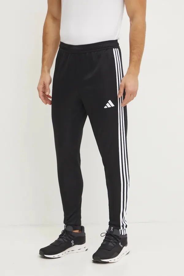 Adidas Hlače za trening adidas Performance Tiro Essentials boja: crna, s aplikacijom, JD0442