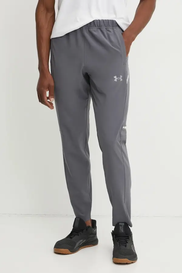 Under Armour Hlače za trening Under Armour Woven Utility boja: siva, bez uzorka, 1389256