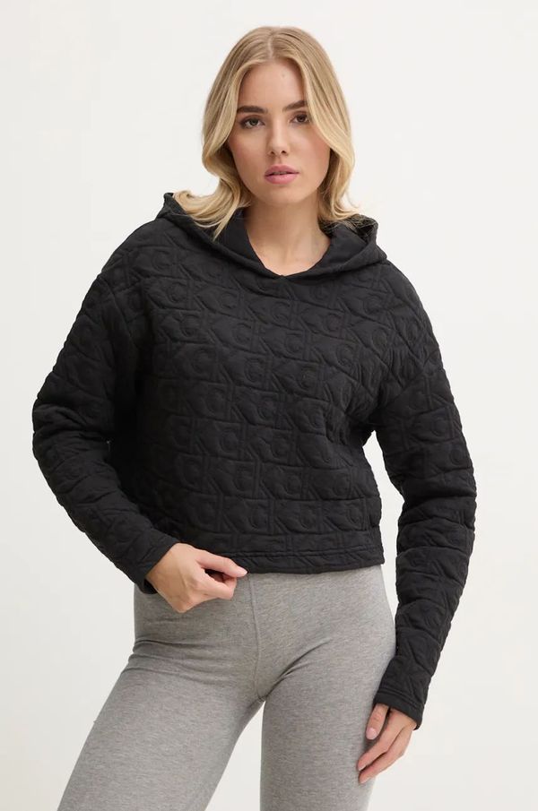 Calvin Klein Underwear Homewear dukserica Calvin Klein Underwear boja: crna, s kapuljačom, bez uzorka, 000QS7267E