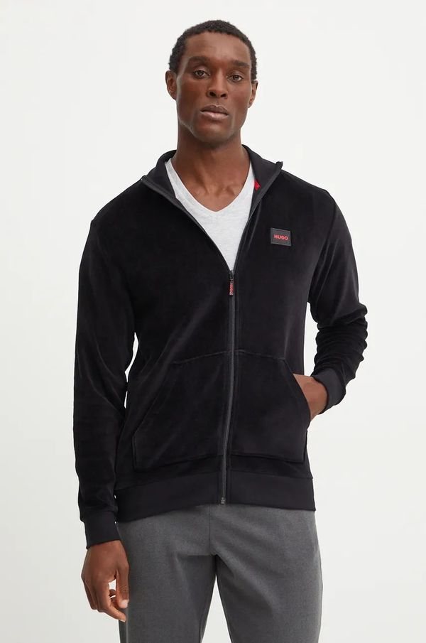 Hugo Homewear dukserica HUGO boja: crna, bez uzorka, 50524804