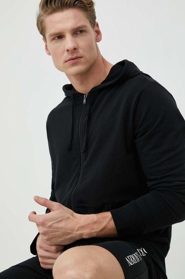 Polo Ralph Lauren Homewear dukserica Polo Ralph Lauren boja: crna, glatka