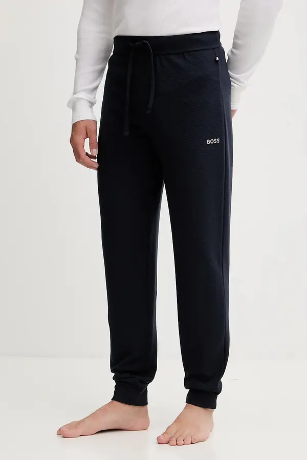 Boss Homewear hlače BOSS  Waffle Pants Cuff