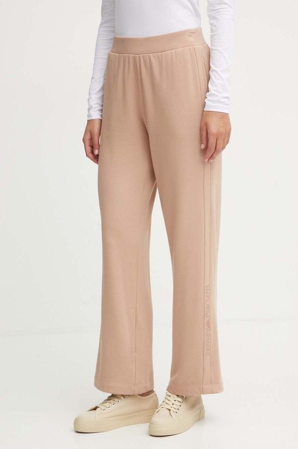 Emporio Armani Underwear Homewear hlače Emporio Armani Underwear boja: bež, bez uzorka, 164892 4F264