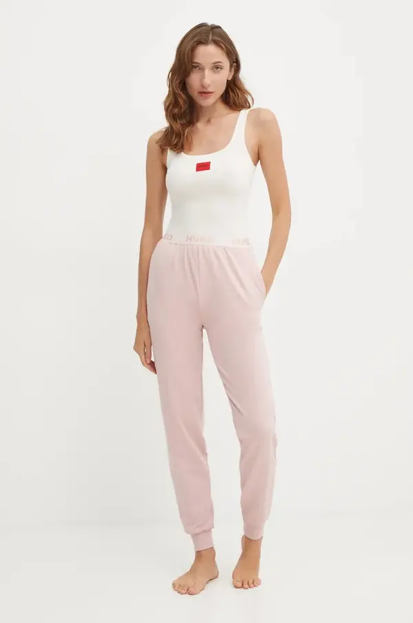 HUGO Homewear hlače HUGO  SPORTY LOGO_PANTS
