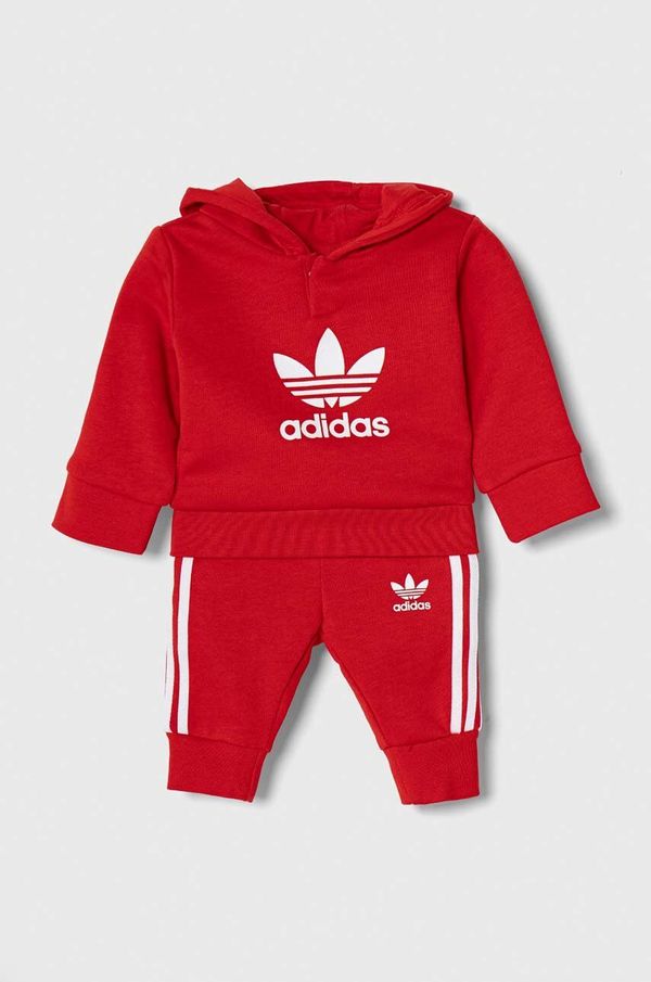 adidas Originals Homewear komplet adidas Originals boja: crvena