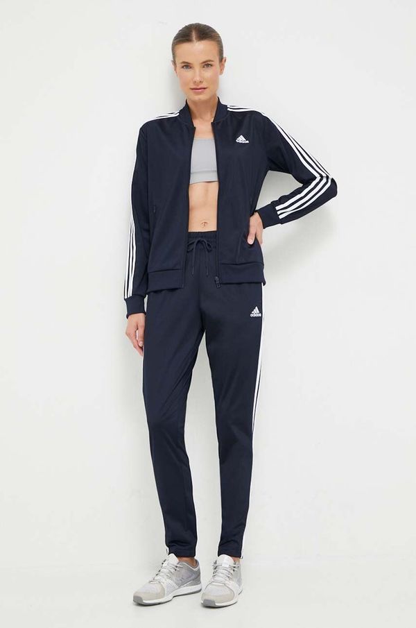 adidas Homewear komplet adidas za žene, boja: tamno plava