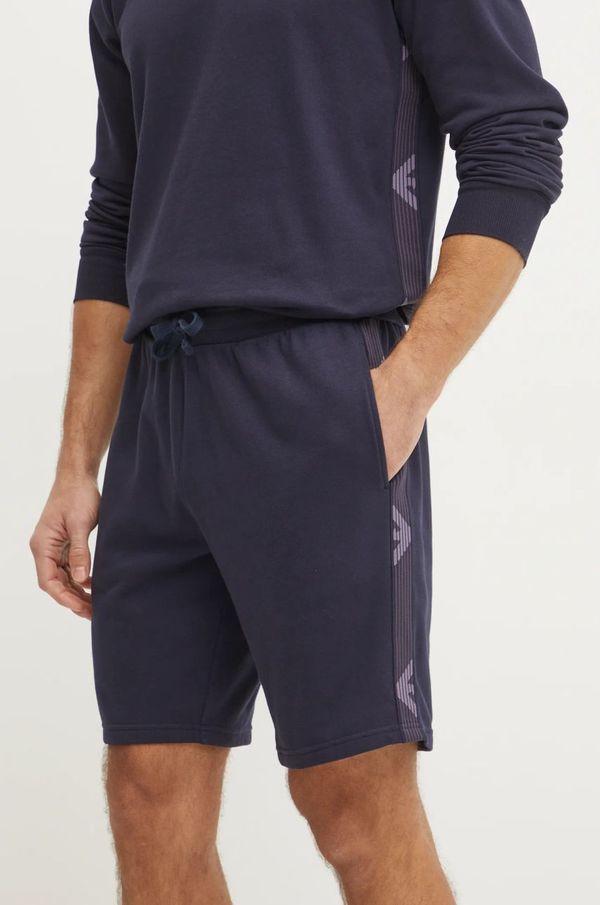 Emporio Armani Underwear Homewear kratke hlače Emporio Armani Underwear boja: tamno plava, EM000495 AF10781