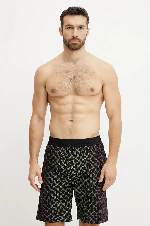 Karl Lagerfeld Homewear kratke hlače Karl Lagerfeld