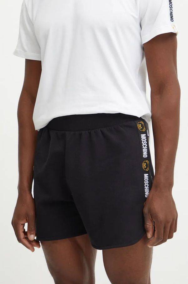 Moschino Underwear Homewear kratke hlače Moschino Underwear boja: crna, 68014424