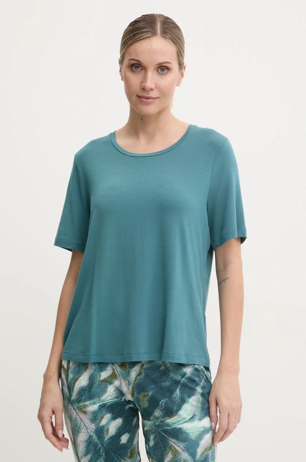 Chantelle Homewear majica kratkih rukava Chantelle boja: zelena, FN7650