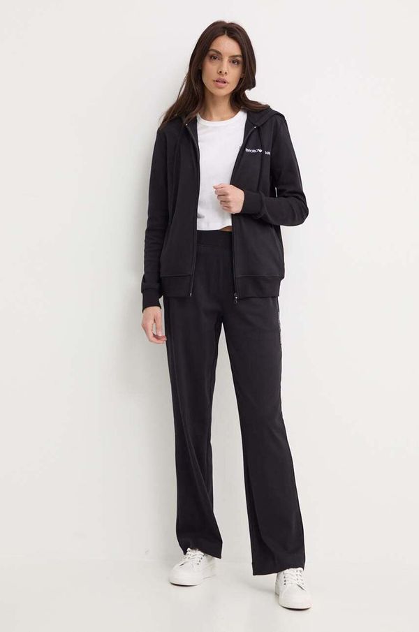 Emporio Armani Underwear Homewear pamučna trenirka Emporio Armani Underwear boja: crna, 164851 CS290