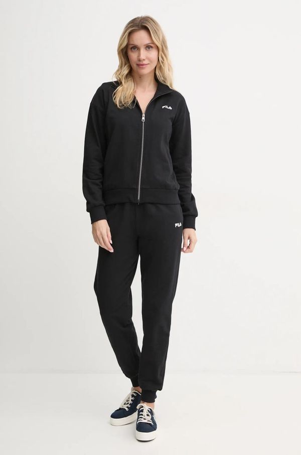 Fila Homewear pamučna trenirka Fila boja: crna, FPW4182