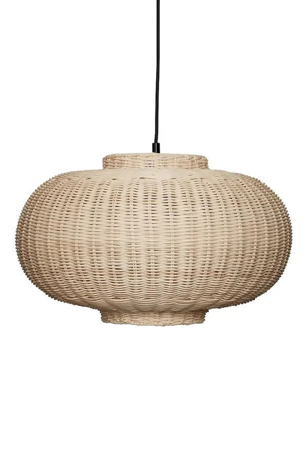 Hübsch Hübsch lampa zidna od ratana 45 x 27 cm