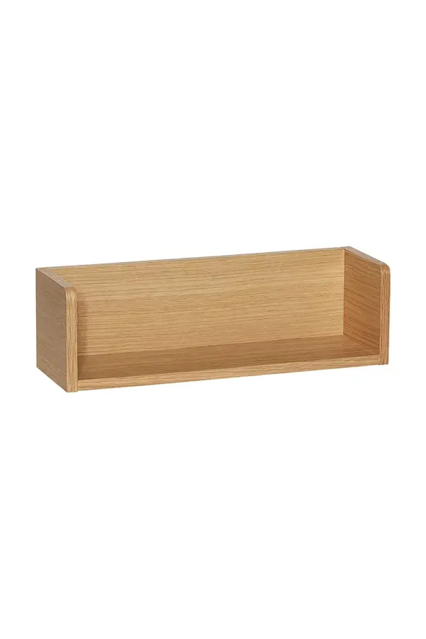 Hübsch Hübsch polica zidna od hrastovog furnira 40 x 12 x 12 cm