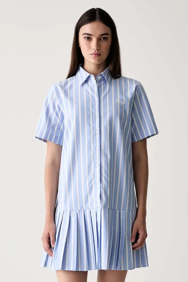 HUGO Blue HUGO Blue haljina A-kroja od pamuka Korendi-1_B
