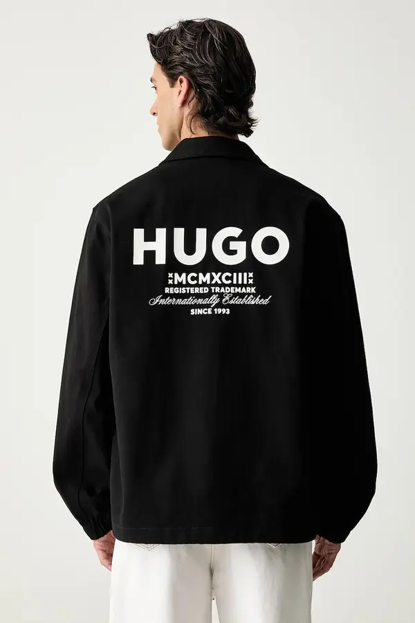 HUGO Blue HUGO Blue jakna za muškarce od pamuka Biyo2631