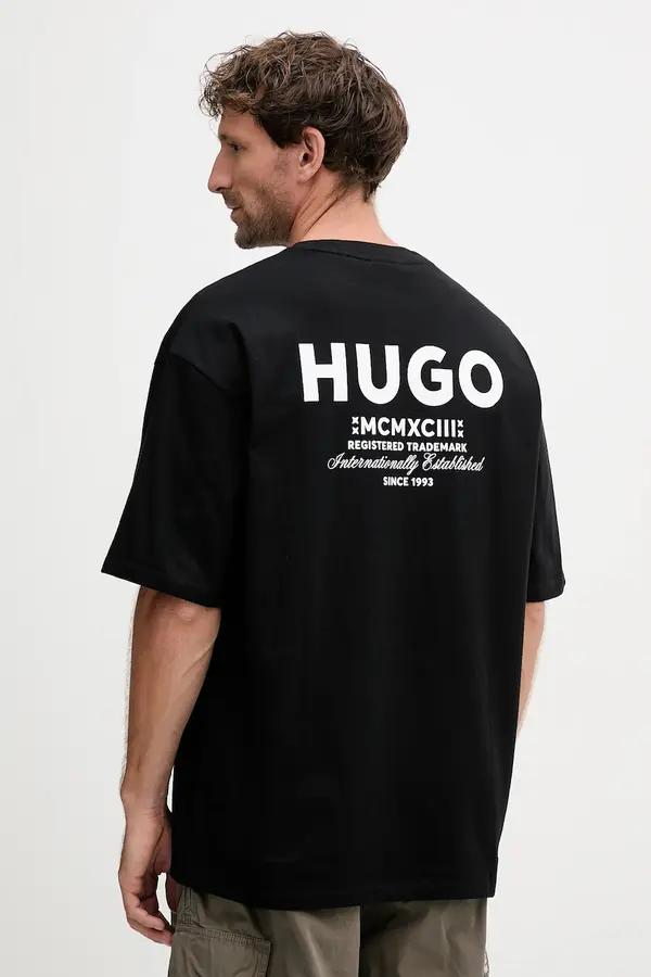 HUGO Blue HUGO Blue majica za muškarce od pamuka