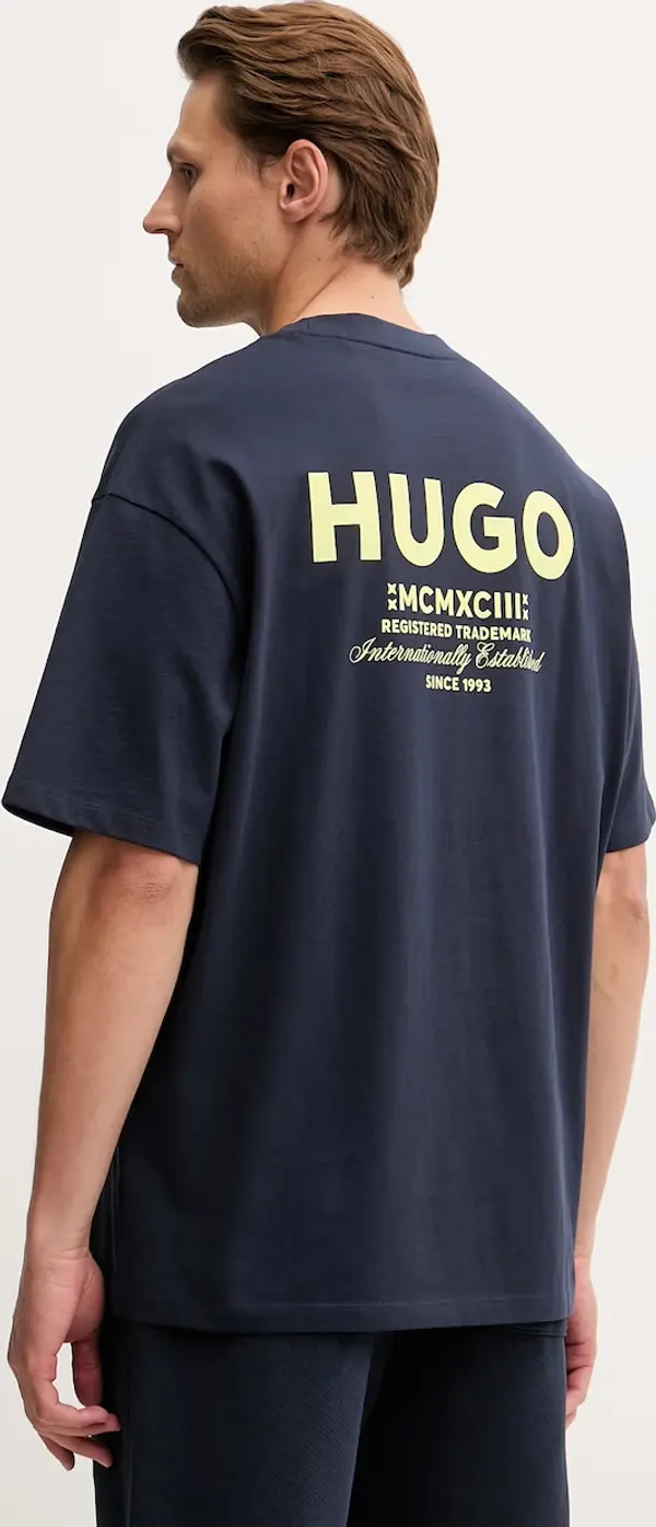 HUGO Blue HUGO Blue majica za muškarce od pamuka Nalono