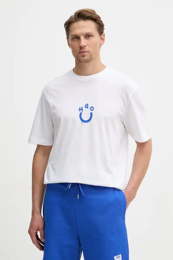HUGO Blue HUGO Blue majica za muškarce od pamuka Norizom