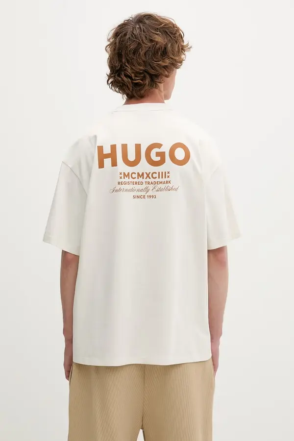 HUGO Blue HUGO Blue majica za muškarce od pamuka