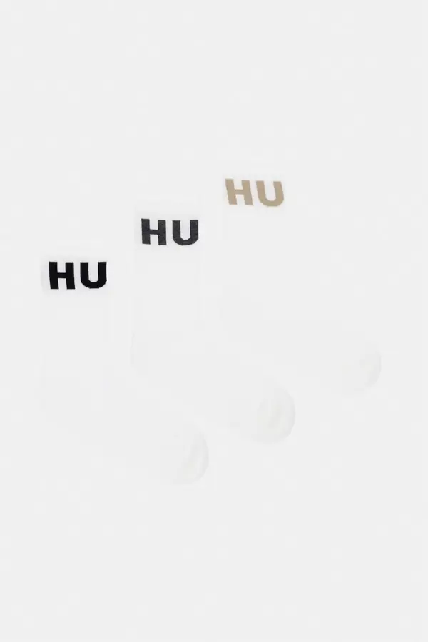 HUGO HUGO čarape za muškarce s pamukom 3P QS ICONIC CC 3-pack