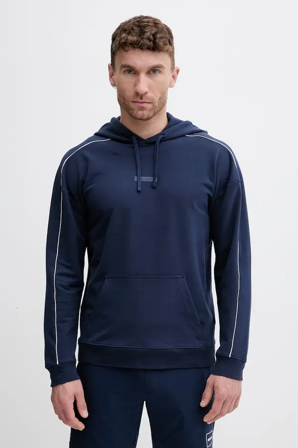 HUGO HUGO dukserica sa kapuljačom za muškarce od pamuka s elastanom PALO HOODIE