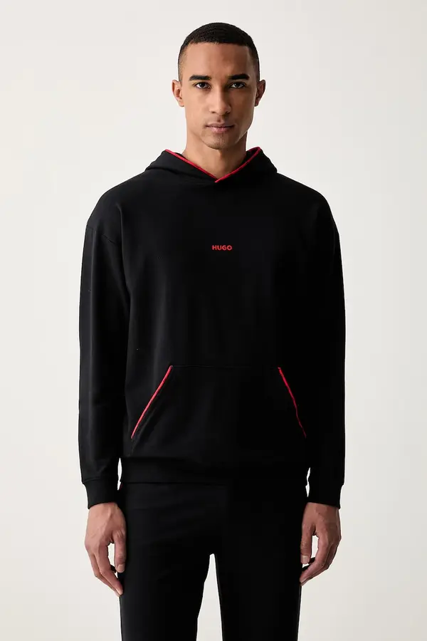 HUGO HUGO dukserica sa kapuljačom za muškarce s pamukom NOAH HOODIE