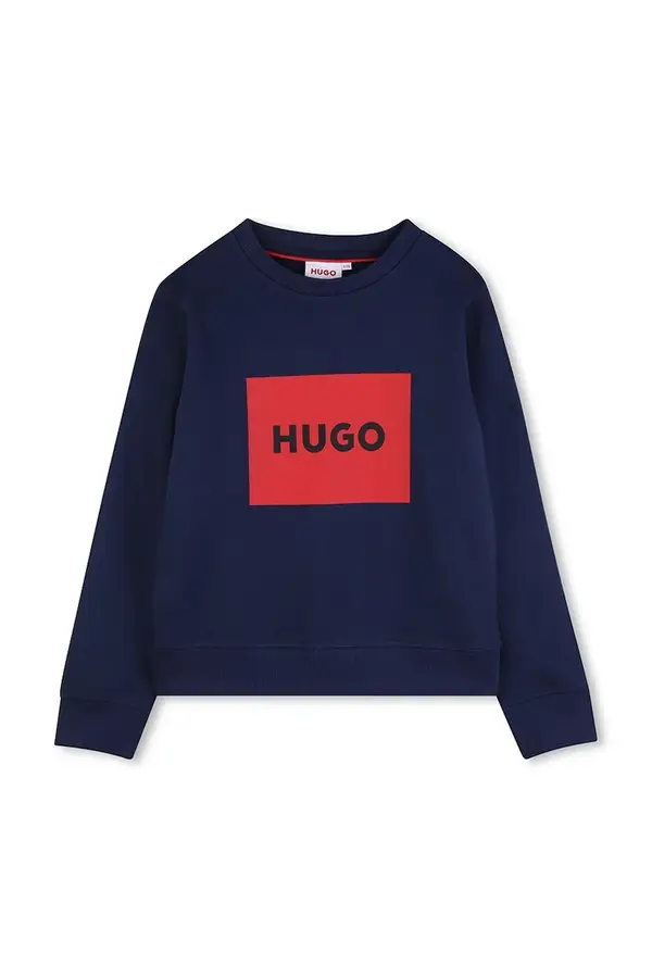 HUGO HUGO dukserica za djecu s pamukom