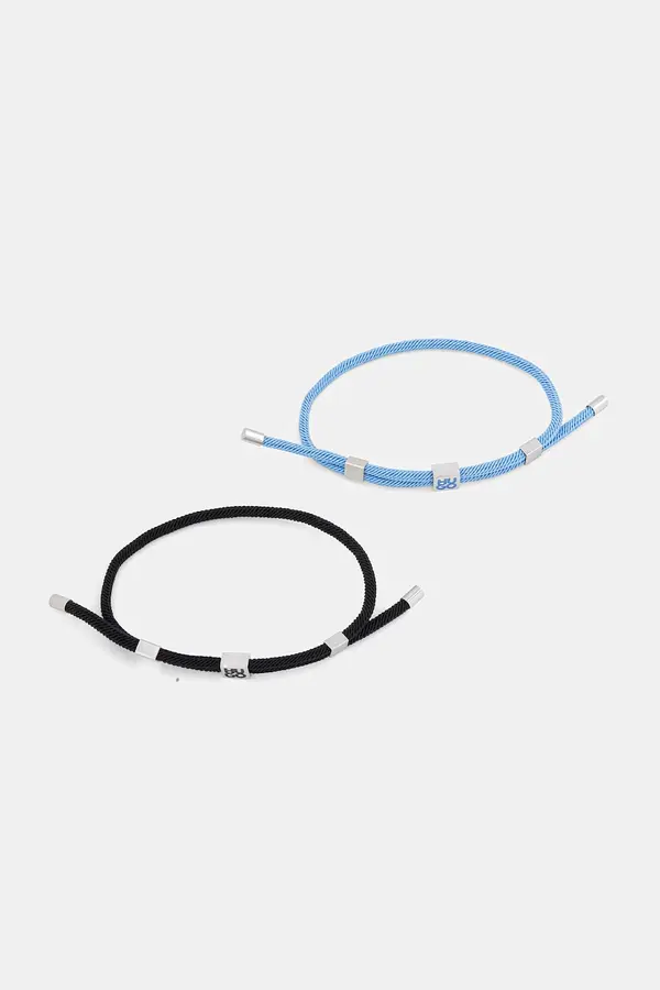 HUGO HUGO komplet narukvica za muškarce bez kamena E-HUGOCORD3-BRA 2-pack