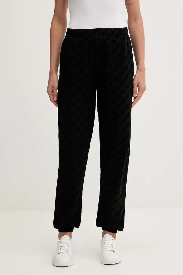 HUGO HUGO loungwear hlače za žene s pamukom FLOKKY_PANT