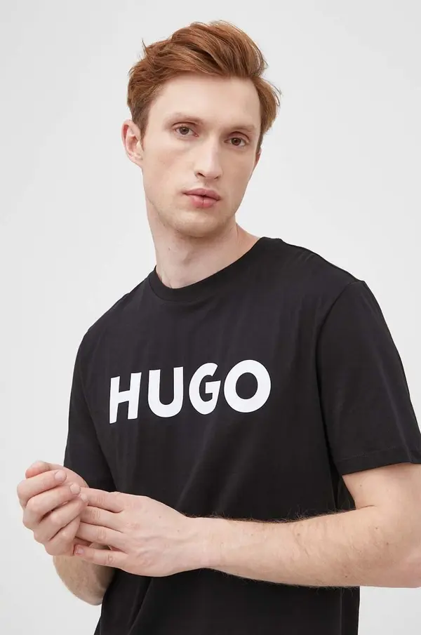 HUGO HUGO majica muška pamučna Dulivio
