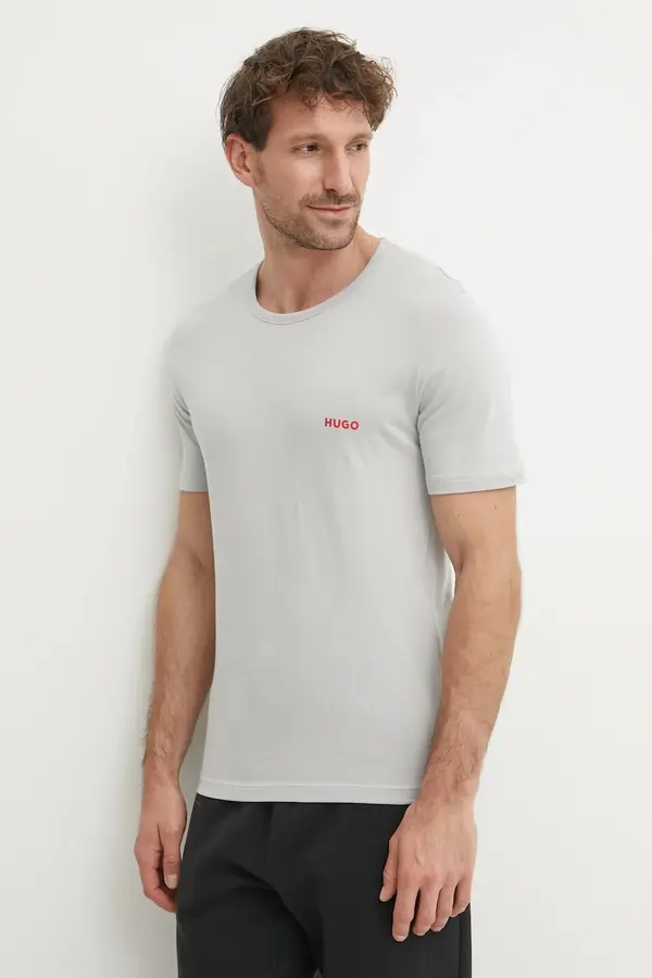HUGO HUGO majica za muškarce od pamuka T-SHIRT RN TRIPLET P 3-pack