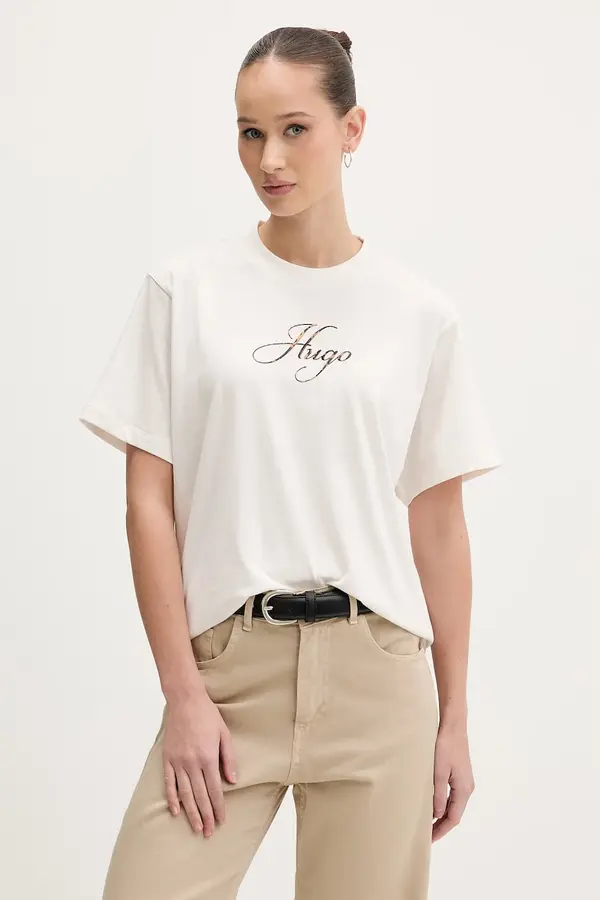 HUGO HUGO majica ženska Vintage Tee_23