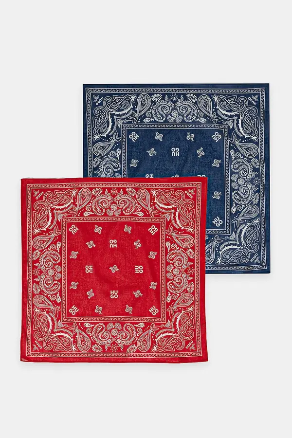 HUGO HUGO marama za muškarce pamučna 2Bandana_pack_M