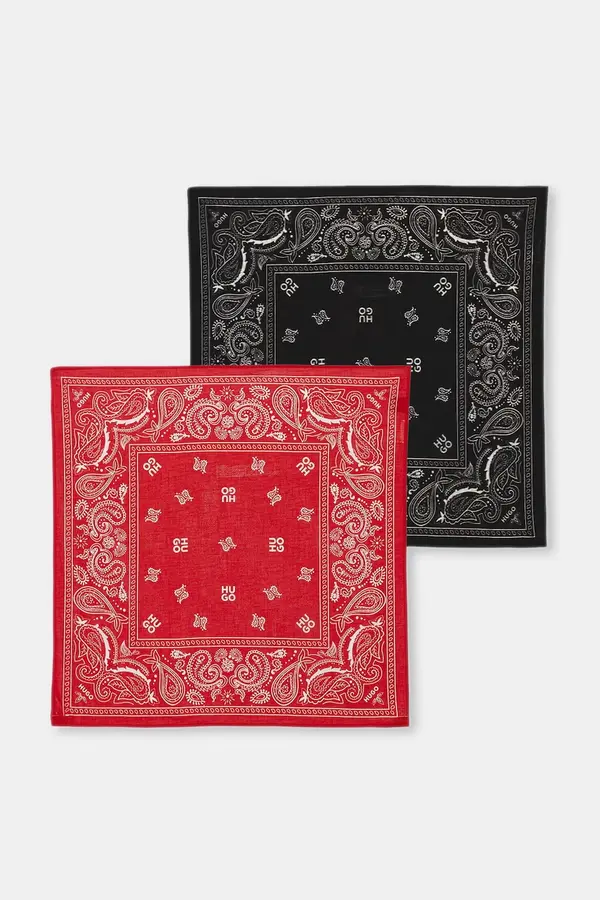HUGO HUGO marama za muškarce pamučna 2Bandana_pack_M