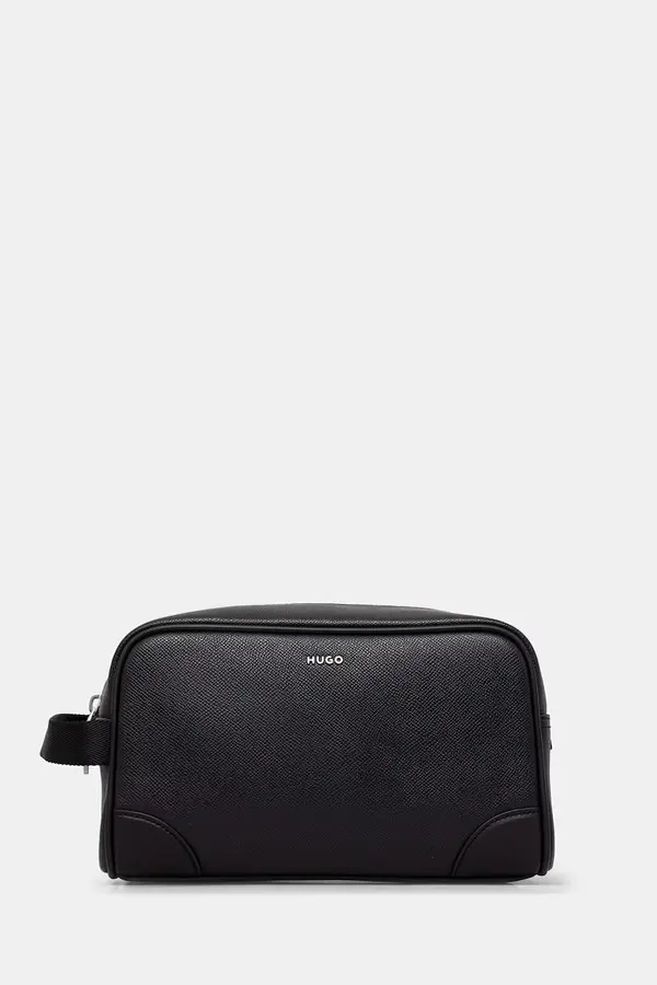 HUGO HUGO putna kozmetička torbica za muškarce od imitacije kože GO-BAG WASHBAG