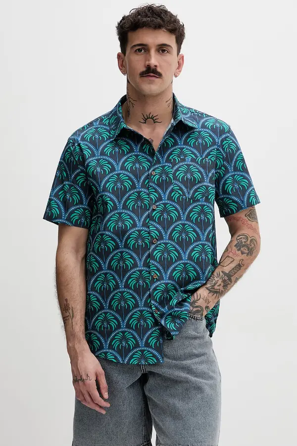 Hurley Hurley košulja za muškarce s pamukom