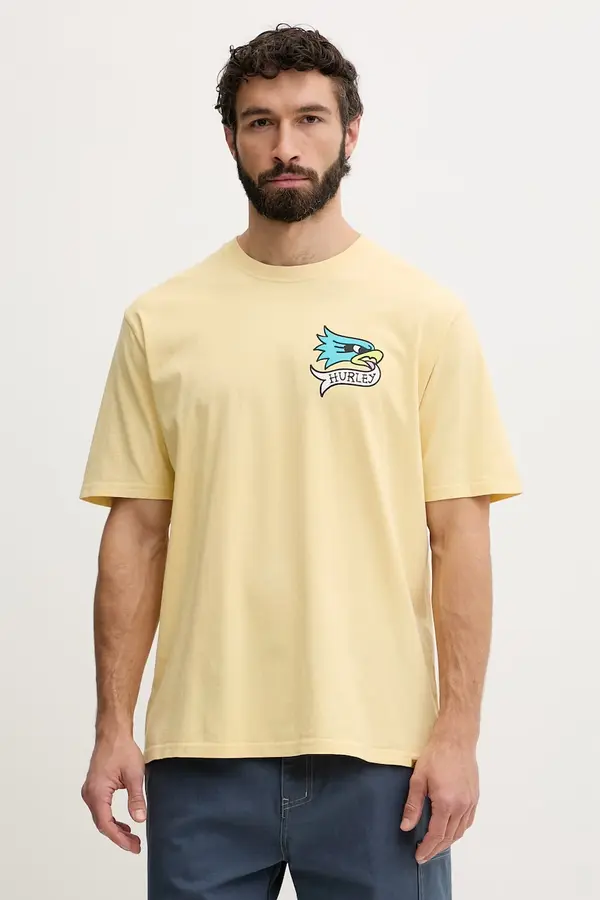 Hurley Hurley majica za muškarce od pamuka ETAM
