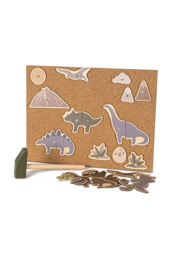 Konges Sløjd Igračka za djecu Konges Sløjd CORK HAMMER GAME DINO FSC KS101466