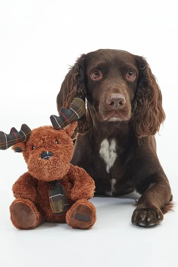 Barbour Igračka za psa Barbour Reindeer Toy 19 cm