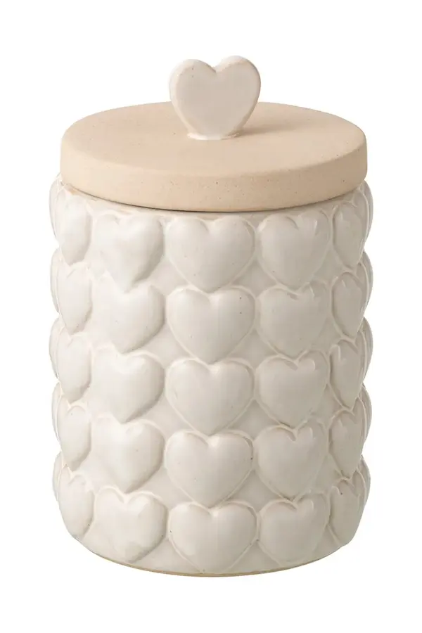 J-Line J-Line spremnik za sipke namirnice od keramike 14 x 14 x 22,5 cm